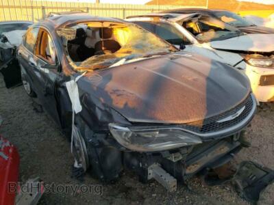2016 Chrysler 200 Limited, серый — VIN 1C3CCCABXGN138975, Copart