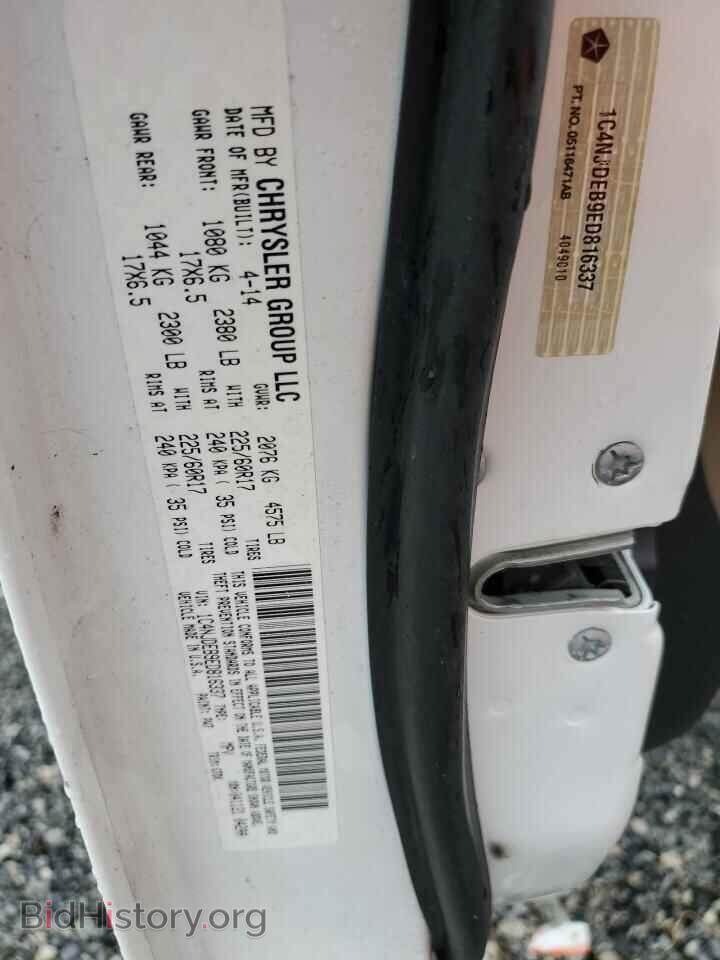 2014 JEEP COMPASS - VIN: 1C4NJDEB9ED816337 - Фото 14