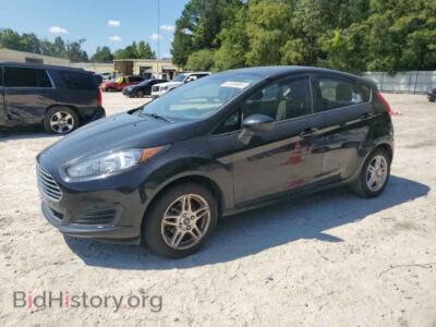 2019 Ford FIESTA SE, black — VIN 3FADP4EJXKM147115, Copart