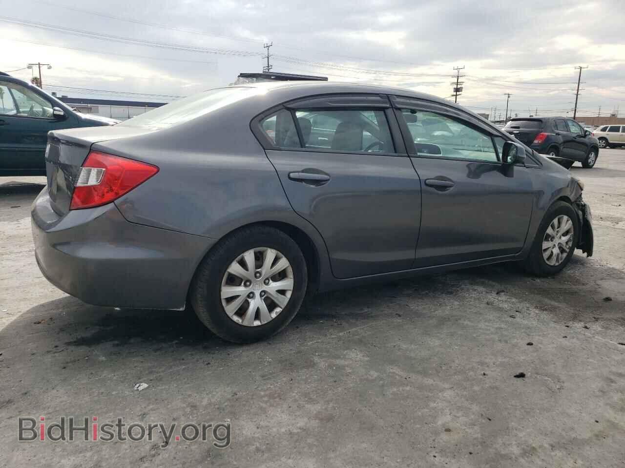 2012 HONDA CIVIC - VIN: 2HGFB2F59CH570387 - Фото 3