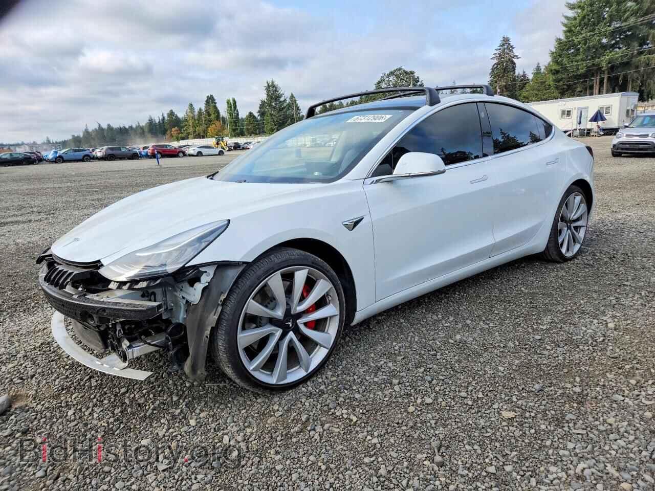 Фотография 5YJ3E1EB2KF441325 - TESLA MODEL 3 2019