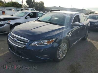 2012 Ford TAURUS Taurus LIM, синий — VIN 1FAHP2FW4CG130421, Copart