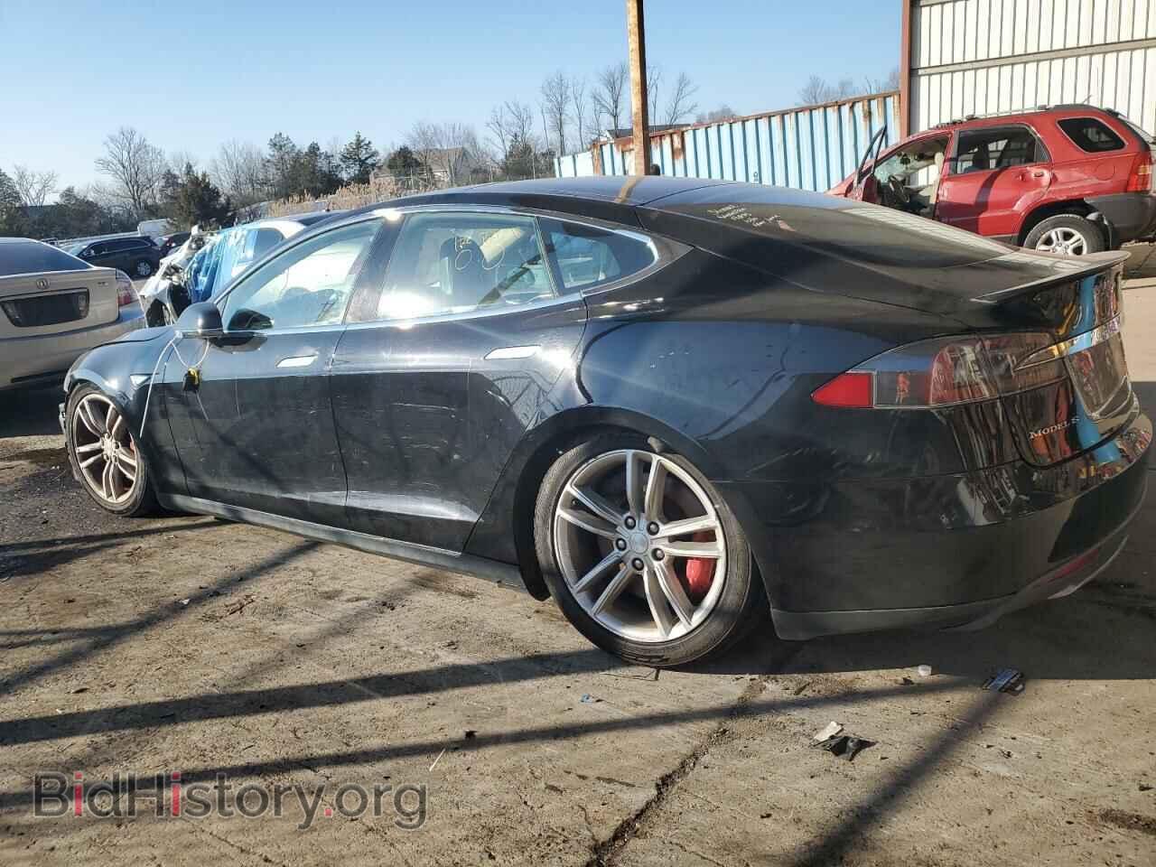 2015 TESLA MODEL S - VIN: 5YJSA1H44FF081968 - Фото 2