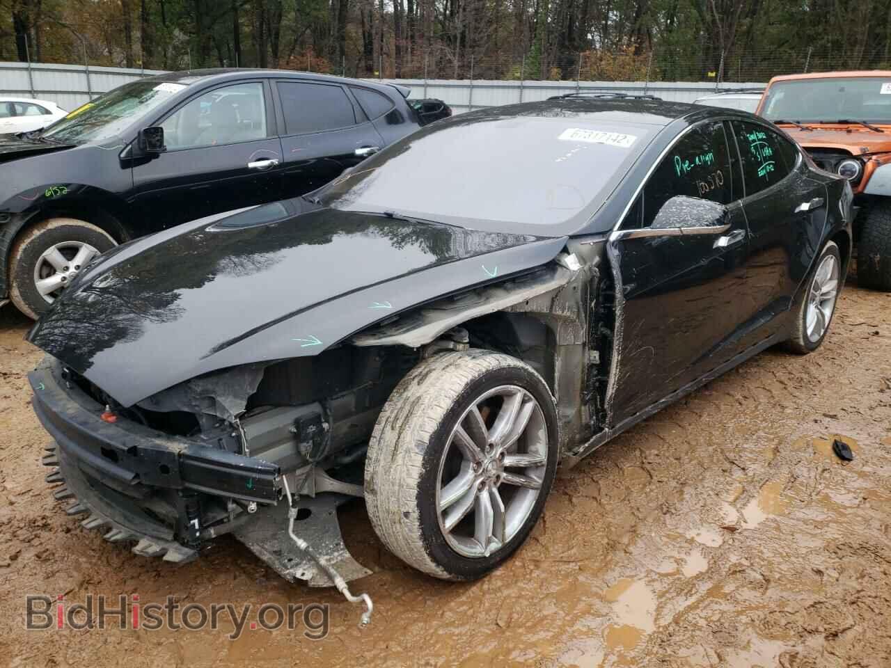 2013 TESLA MODEL S - VIN: 5YJSA1CN4DFP18077 - Photo 2