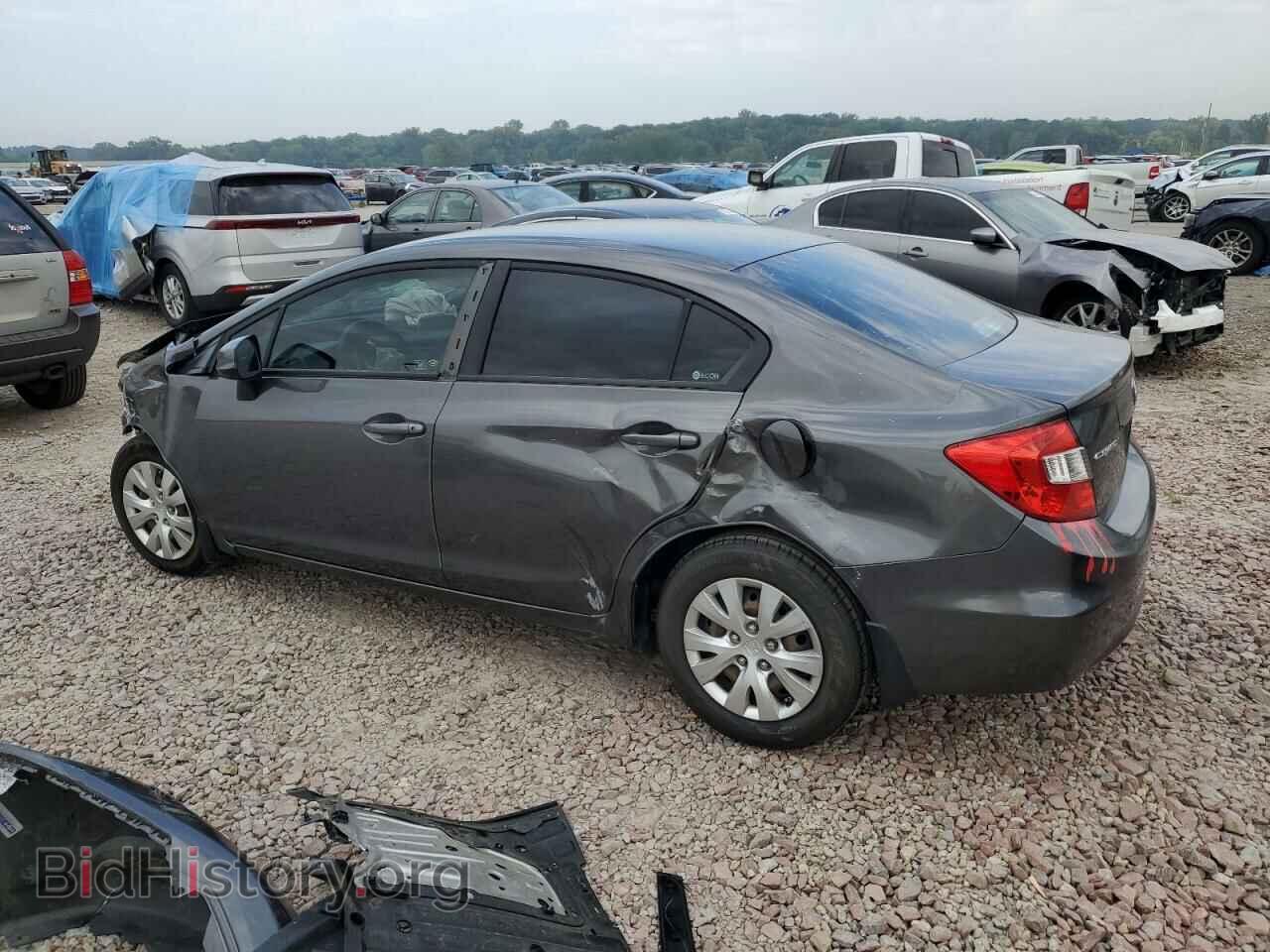 2012 HONDA CIVIC - VIN: 2HGFB2F59CH578411 - Фото 2