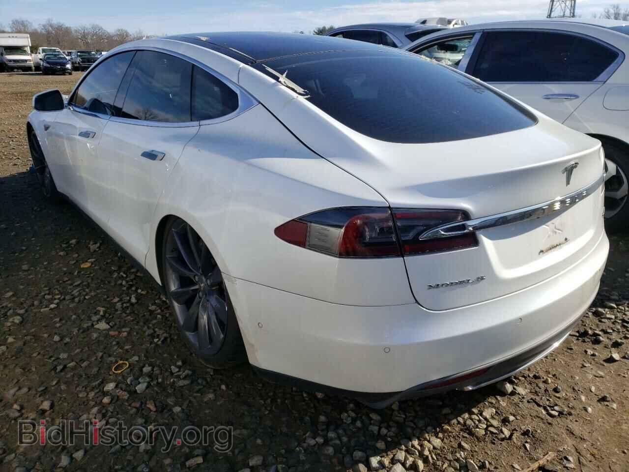 2015 TESLA MODEL S - VIN: 5YJSA1V40FF100505 - Фото 3