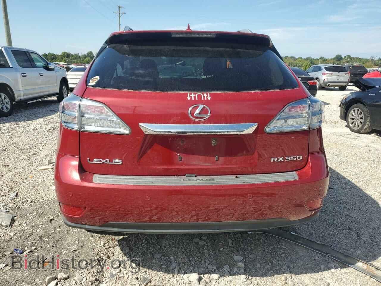 2010 LEXUS RX350 - VIN: 2T2BK1BA9AC067035 - Фото 6