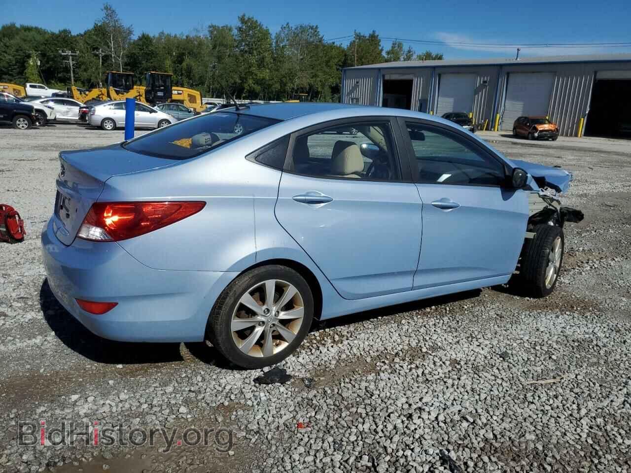 2014 HYUNDAI ACCENT - VIN: KMHCU4AE7EU754155 - Фото 3