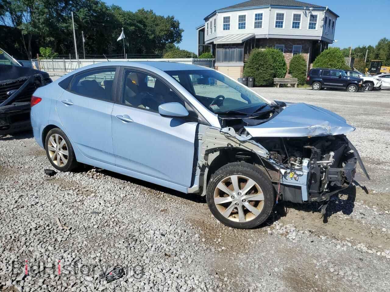 2014 HYUNDAI ACCENT - VIN: KMHCU4AE7EU754155 - Фото 4