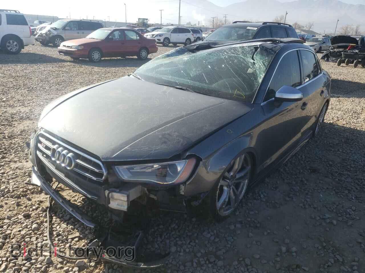 2016 AUDI S3 - VIN: WAUB1GFF7G1031015 - Фото 2