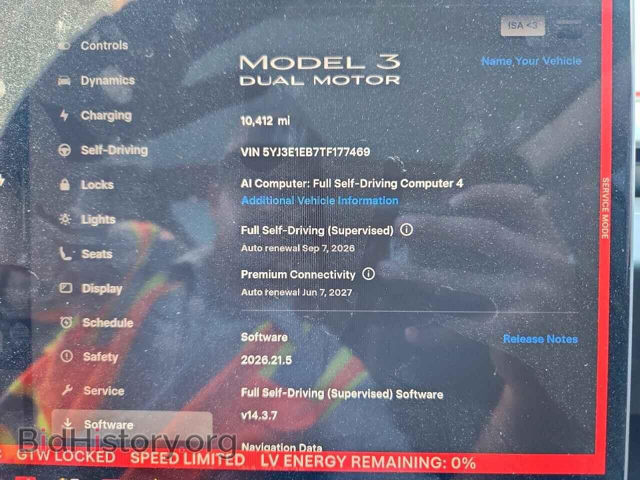 2026 TESLA MODEL 3 - VIN: 5YJ3E1EB7TF177469 - Photo 9