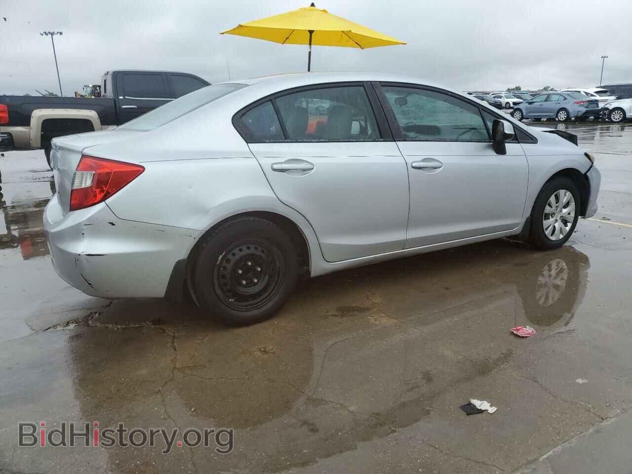 2012 HONDA CIVIC - VIN: 2HGFB2F5XCH327851 - Фото 3