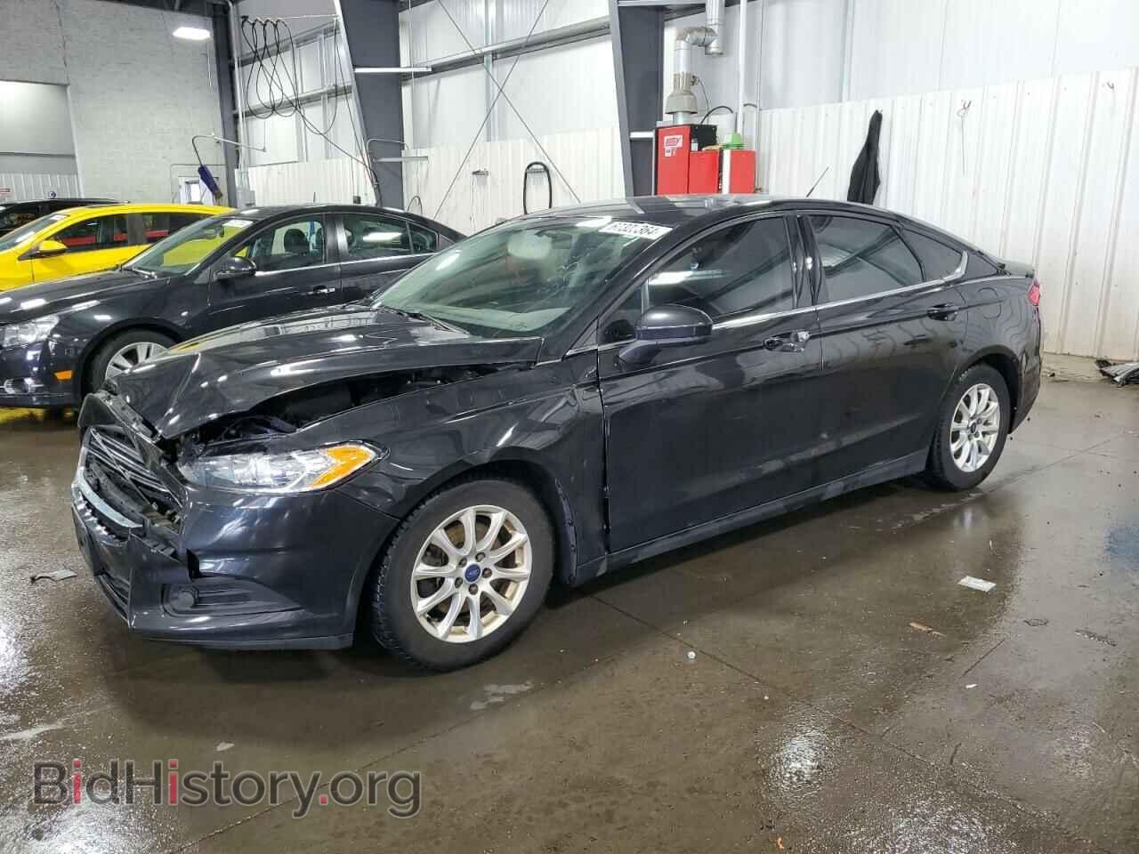 Photo 3FA6P0G74FR225352 - FORD FUSION 2015