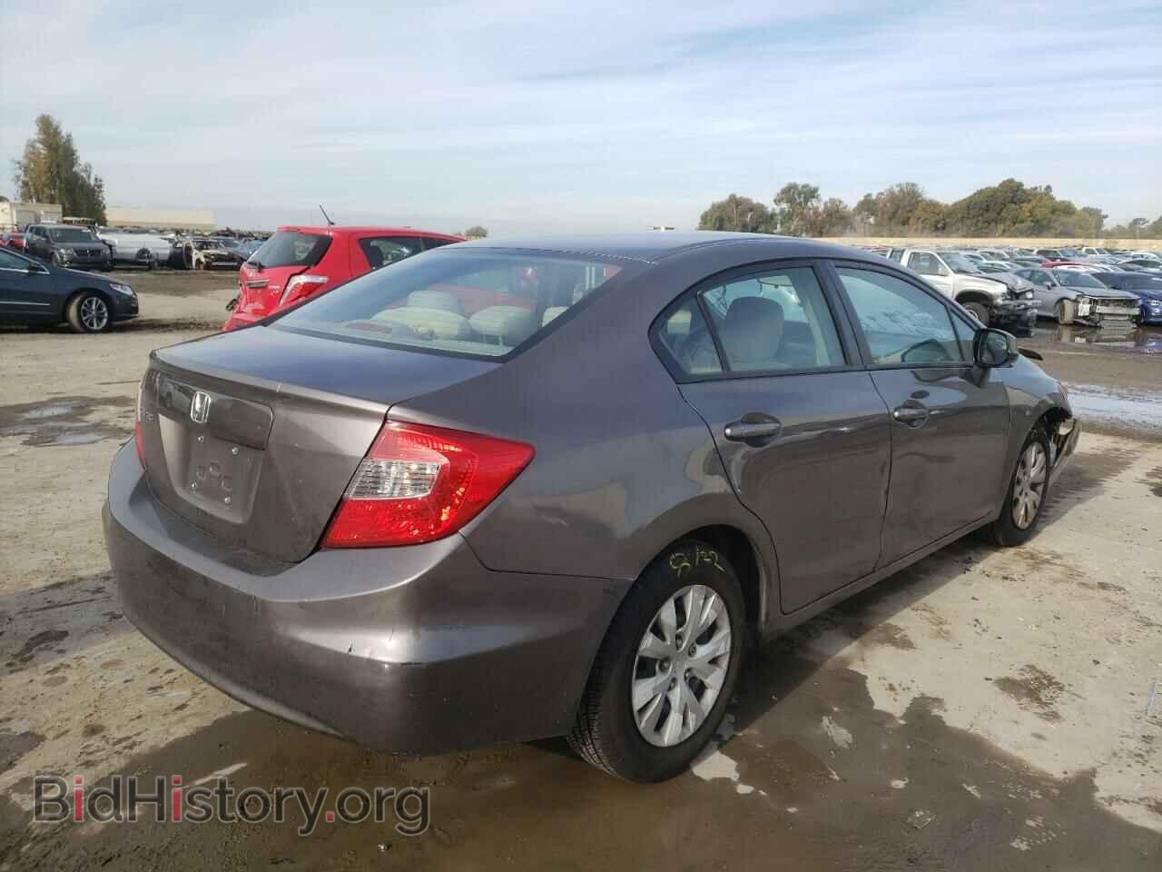 2012 HONDA CIVIC - VIN: 19XFB2F53CE388677 - Фото 4