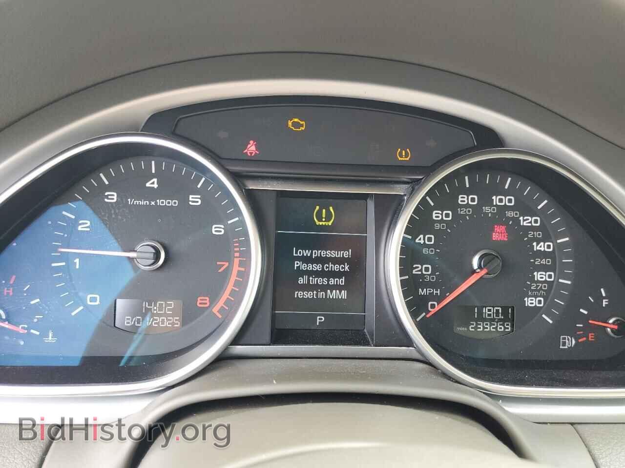 2012 AUDI Q7 - VIN: WA1LGBFE6CD001880 - Фото 9