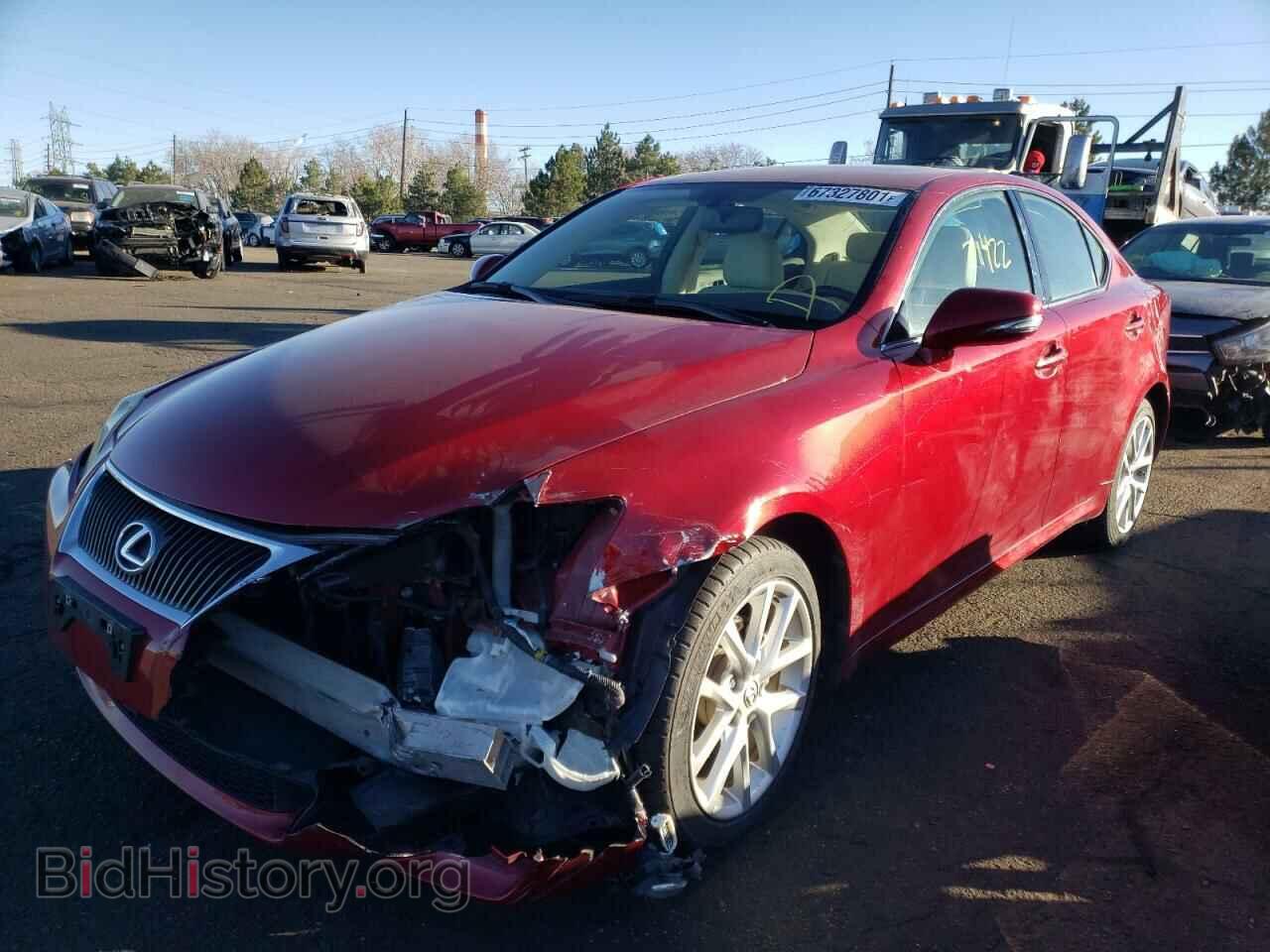 2011 LEXUS IS - VIN: JTHCF5C20B5048138 - Фото 2