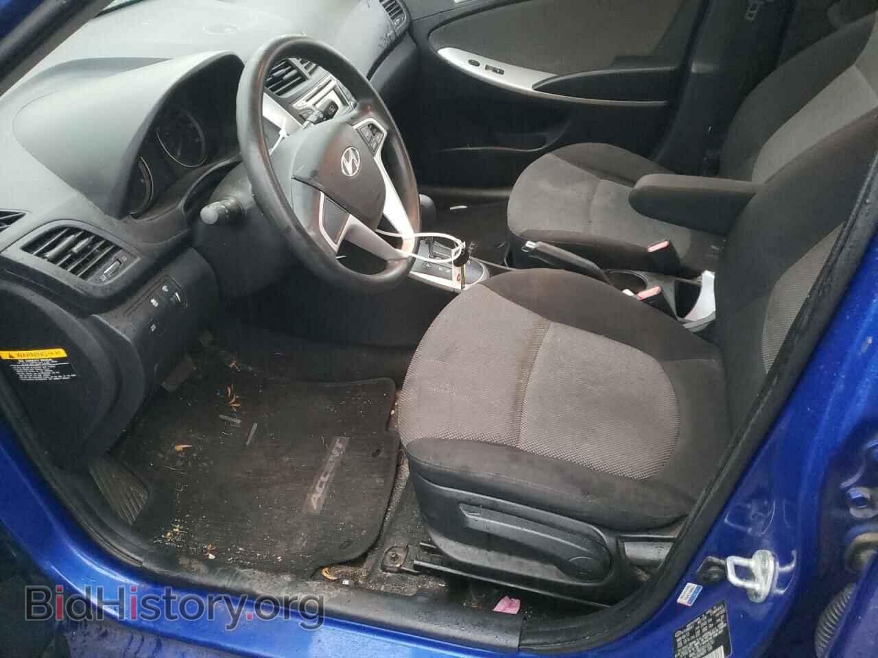 2013 HYUNDAI ACCENT - VIN: KMHCT5AE9DU106761 - Фото 7