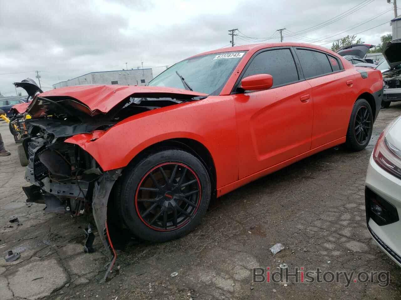 Photo 2C3CDXAT1DH721243 - DODGE CHARGER 2013