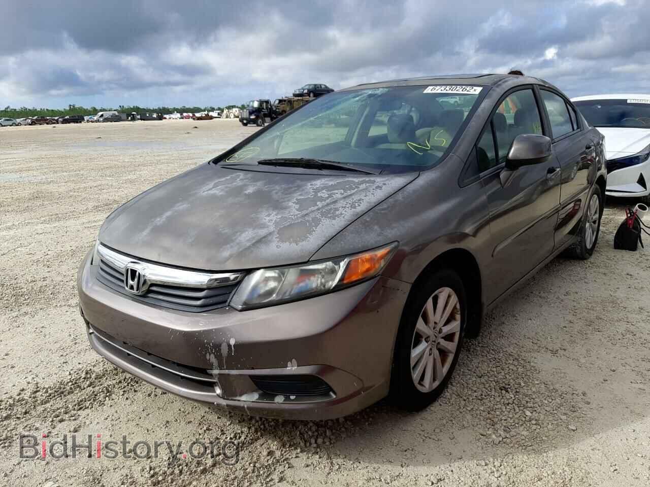 2012 HONDA CIVIC - VIN: 2HGFB2F87CH551959 - Фото 2