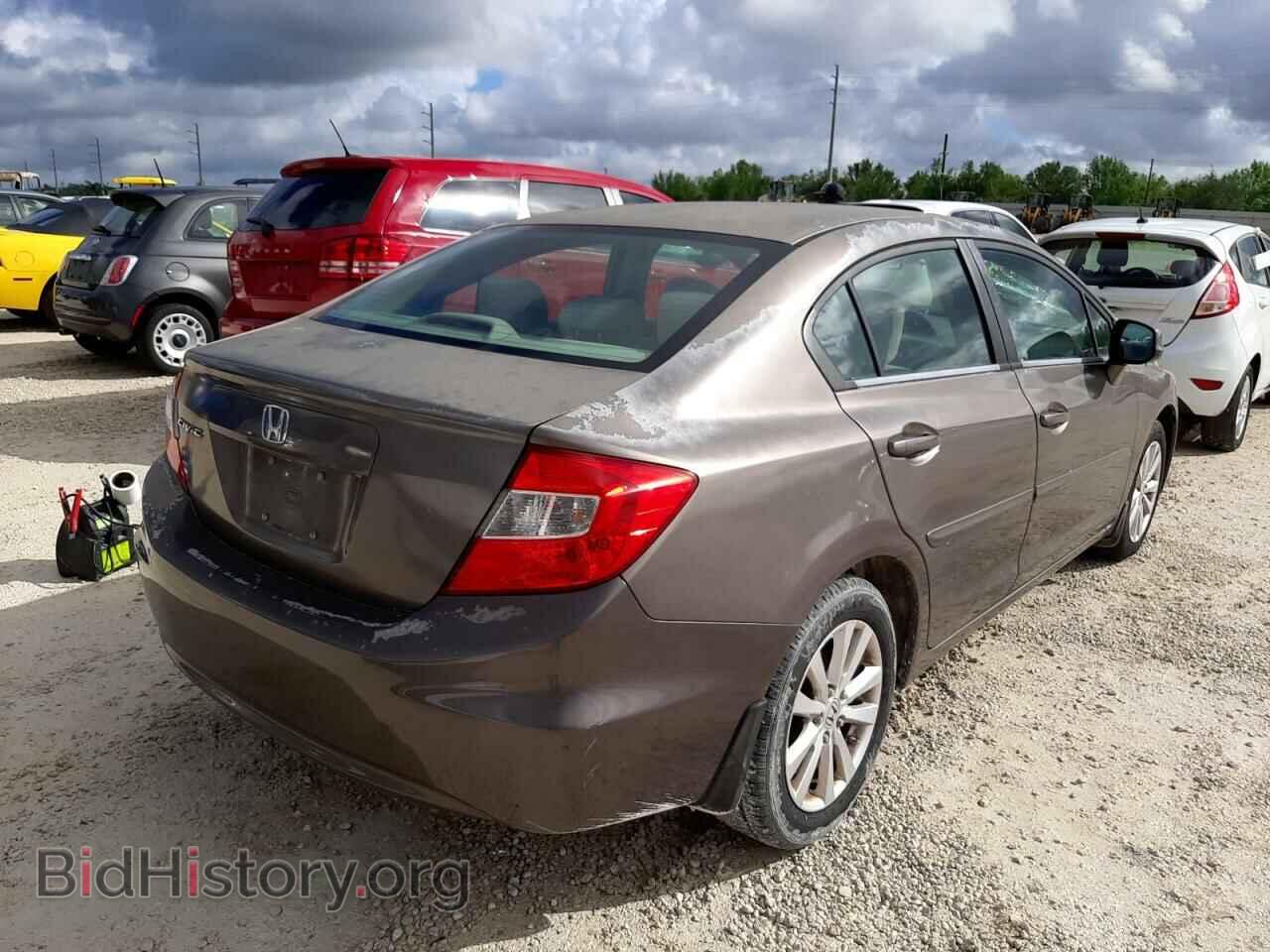 2012 HONDA CIVIC - VIN: 2HGFB2F87CH551959 - Фото 4