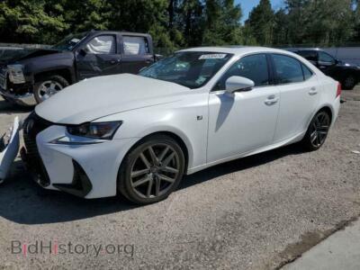 2019 Lexus IS 300, white — VIN JTHBA1D21K5092425, Copart