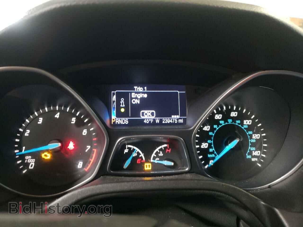 2014 FORD FOCUS - VIN: 1FADP3N27EL105431 - Фото 9
