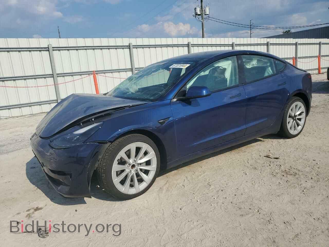 Photo 5YJ3E1EA0NF192129 - TESLA MODEL 3 2022