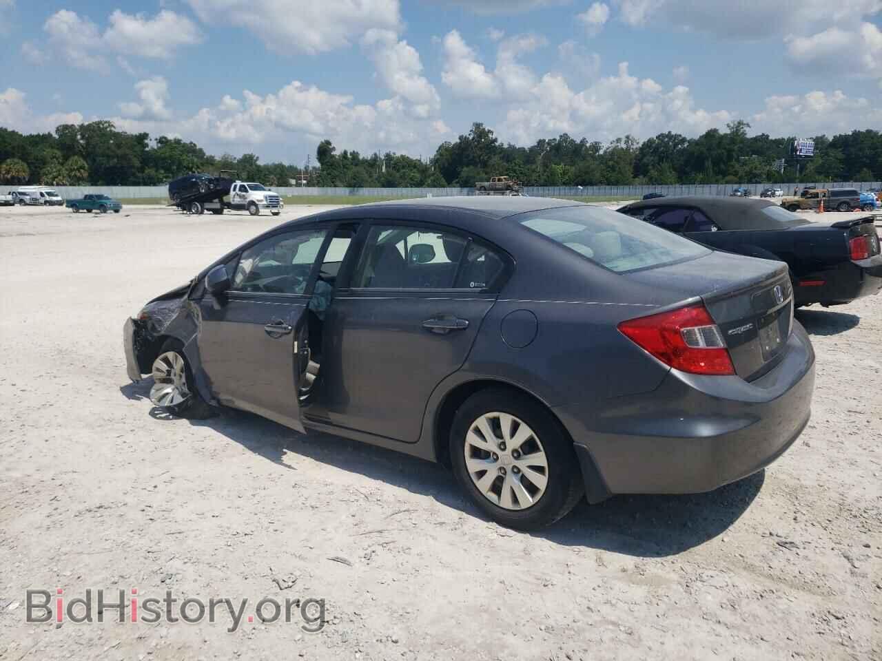 2012 HONDA CIVIC - VIN: 2HGFB2F59CH580854 - Фото 2