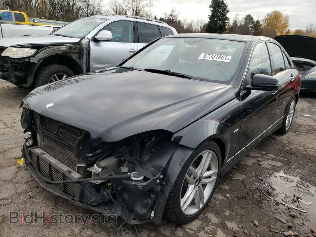 2012 MERCEDES-BENZ C-CLASS - VIN: WDDGF4HB6CA643239 - Фото 2