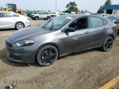 2015 Dodge DART SXT, black — VIN 1C3CDFBBXFD205348, Copart
