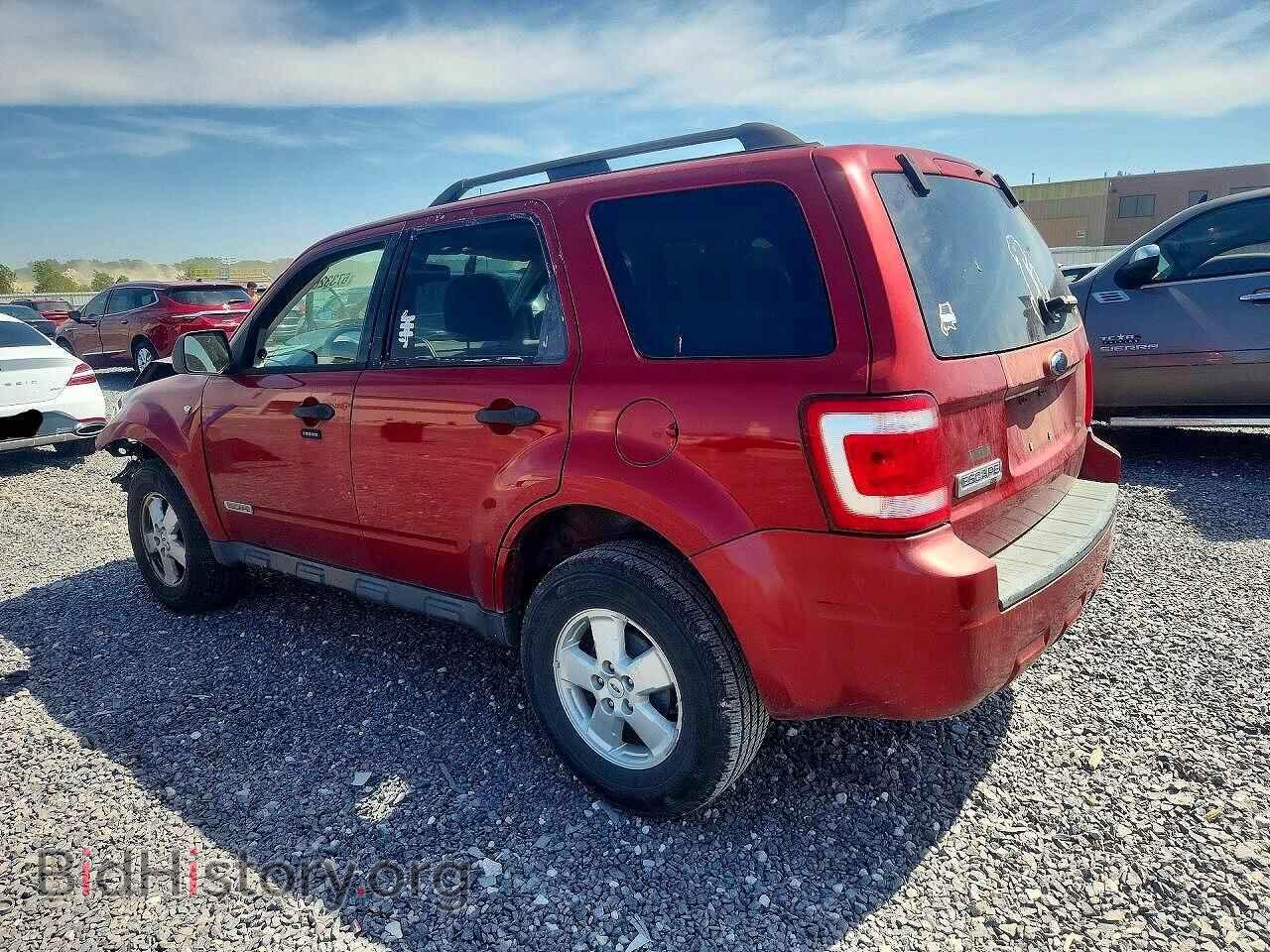 2008 FORD ESCAPE - VIN: 1FMCU03128KC82398 - Фото 2