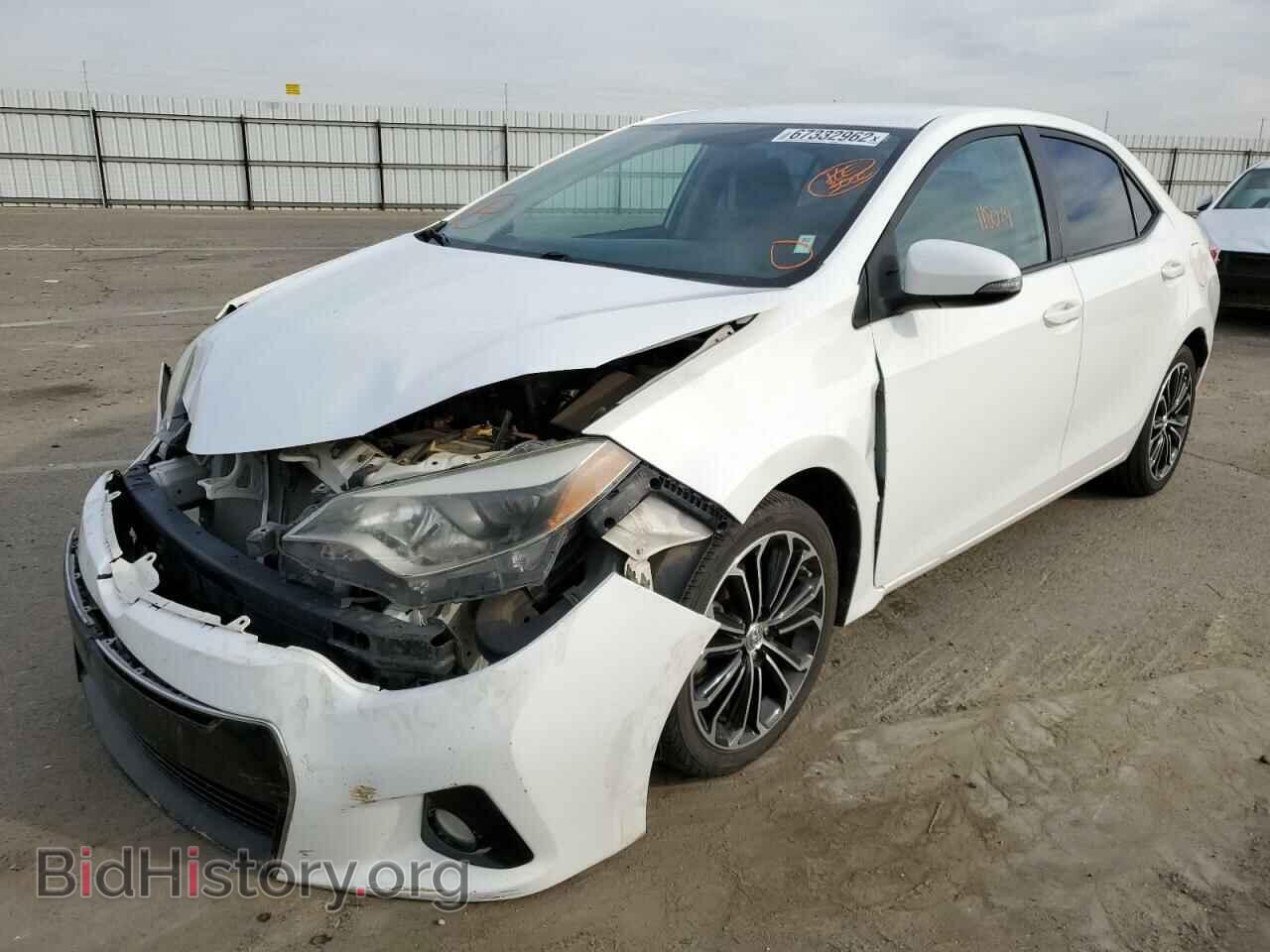 2014 TOYOTA COROLLA - VIN: 2T1BURHE5EC090129 - Фото 2