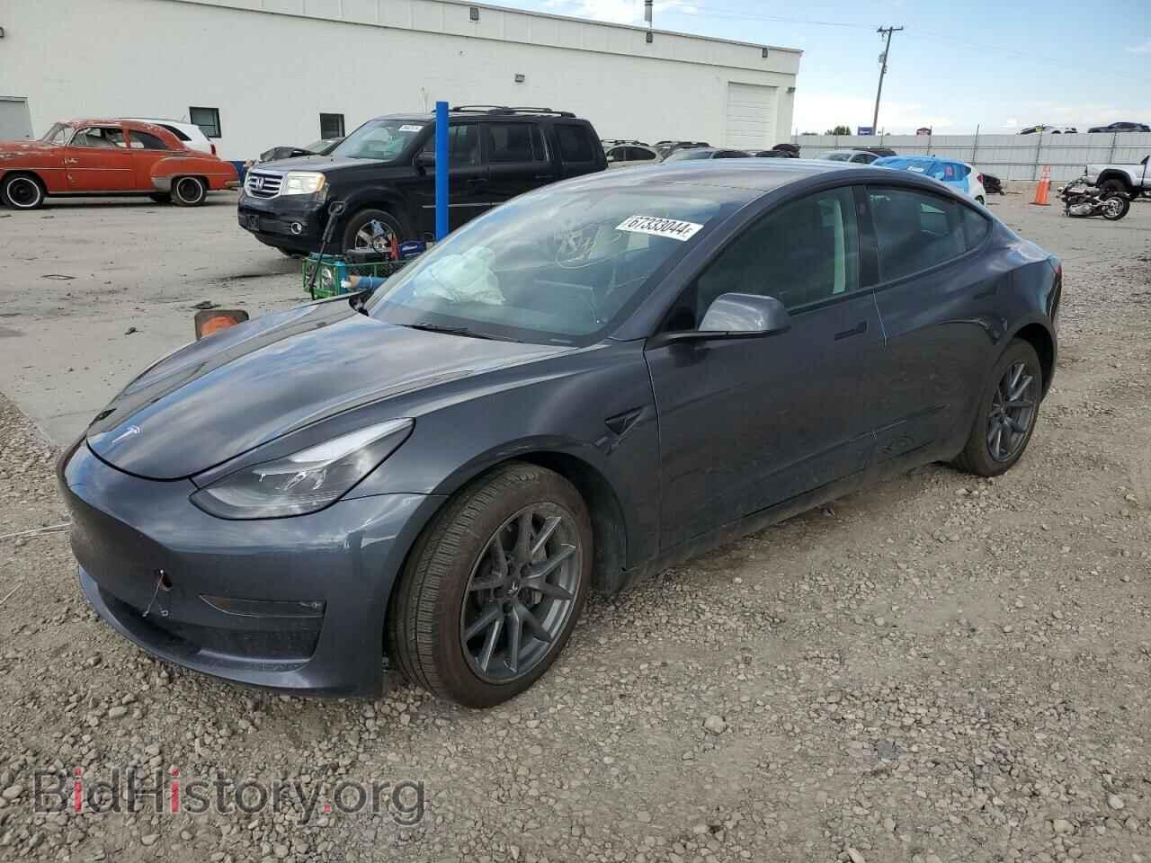 Photo 5YJ3E1EB4NF171440 - TESLA MODEL 3 2022