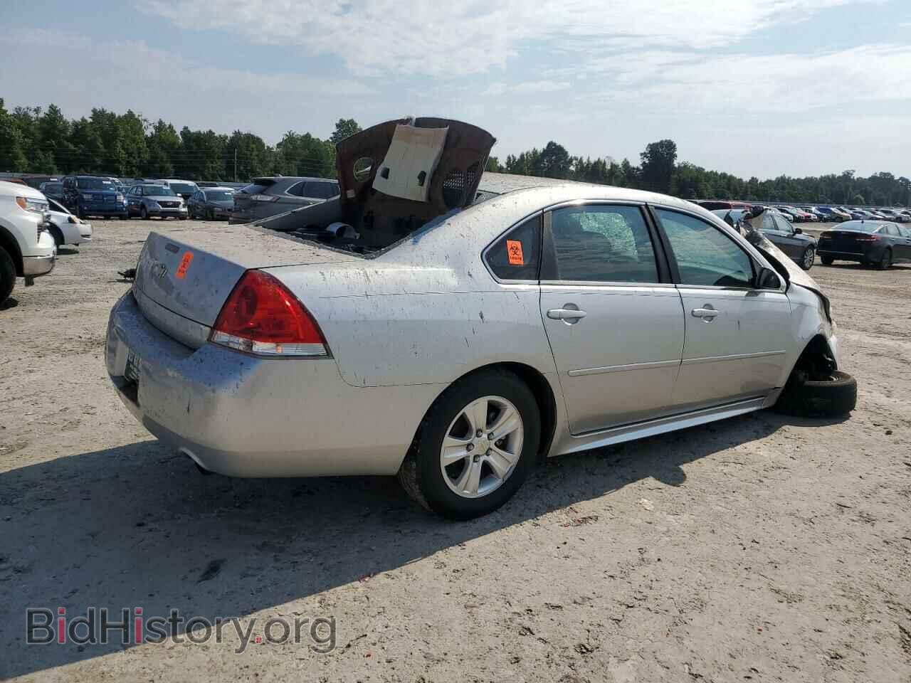 2012 CHEVROLET IMPALA - VIN: 2G1WF5E36C1130777 - Фото 3
