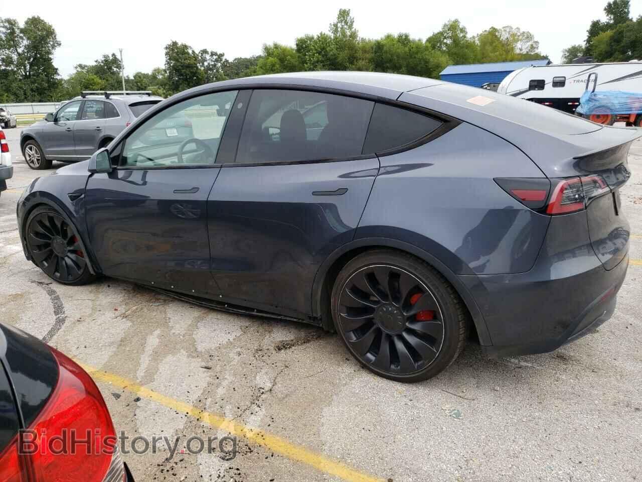 2022 TESLA MODEL Y - VIN: 7SAYGDEF4NF391815 - Фото 2