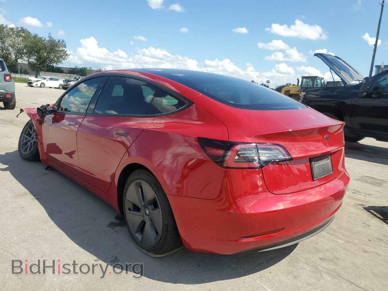 2021 TESLA MODEL 3 - VIN: 5YJ3E1EAXMF092196 - Фото 2