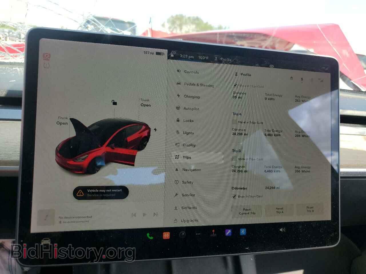 2021 TESLA MODEL 3 - VIN: 5YJ3E1EAXMF092196 - Фото 9