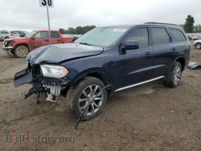 2018 Dodge DURANGO SXT, blue — VIN 1C4RDJAG5JC272024, Copart