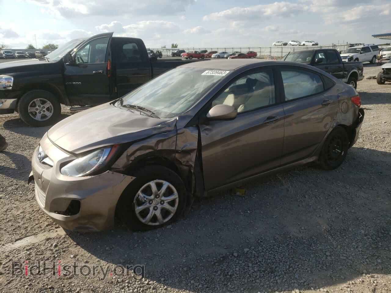 Фотография KMHCT4AE9DU462721 - HYUNDAI ACCENT 2013