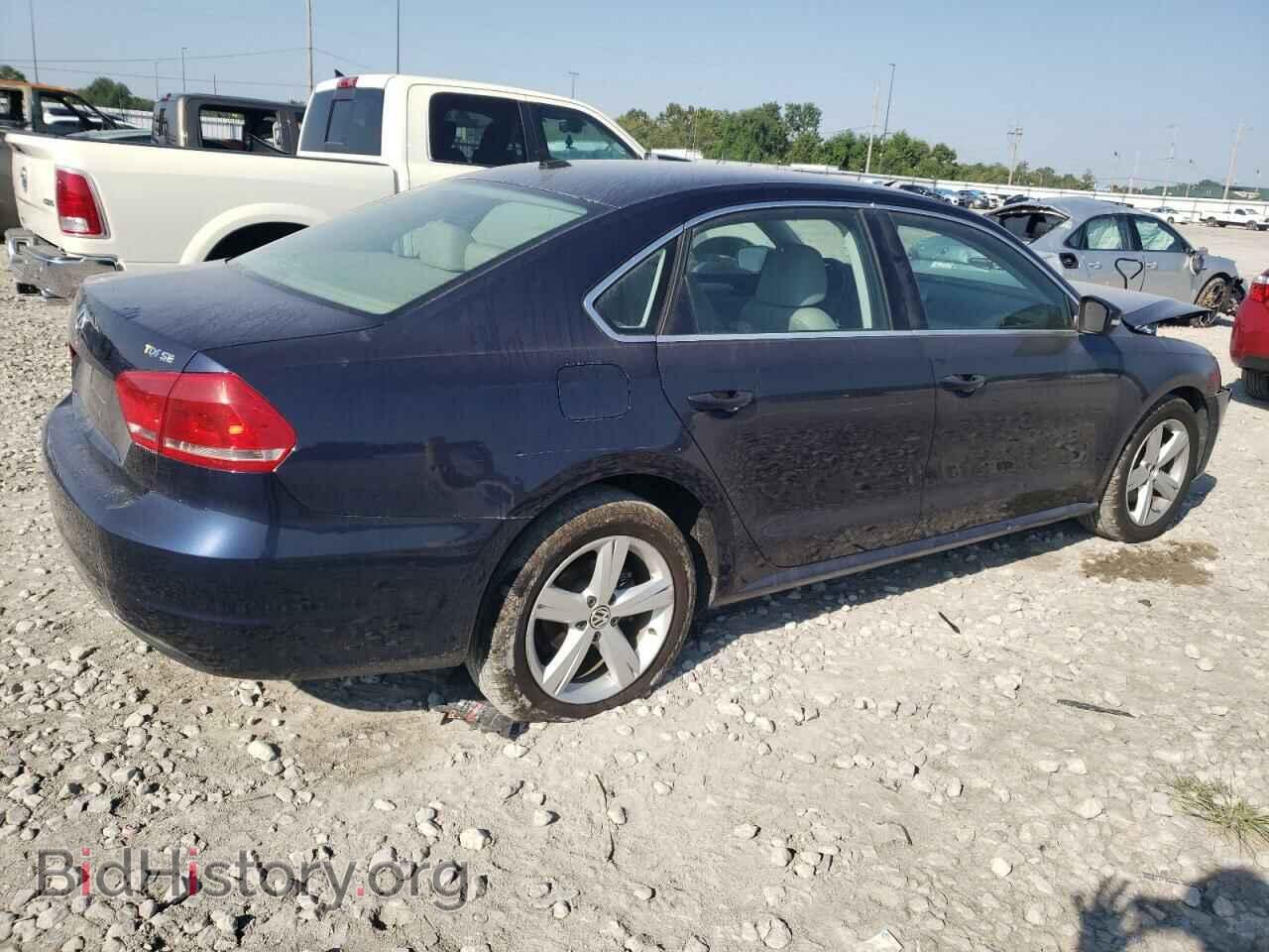 2013 VOLKSWAGEN PASSAT - VIN: 1VWBN7A34DC022922 - Фото 3