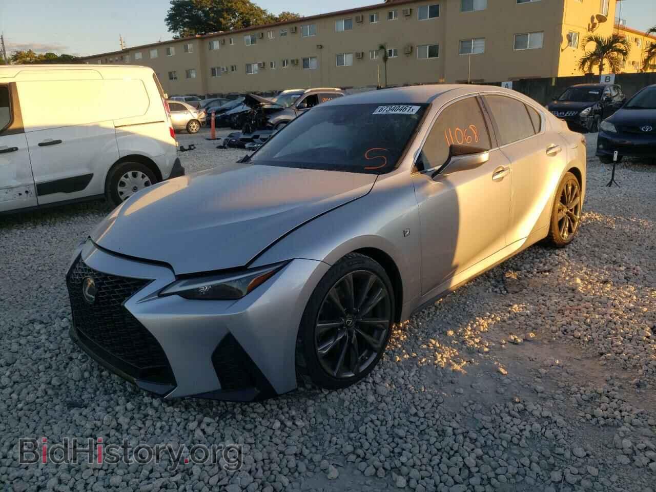 2021 LEXUS IS - VIN: JTHGZ1B24M5041005 - Фото 2
