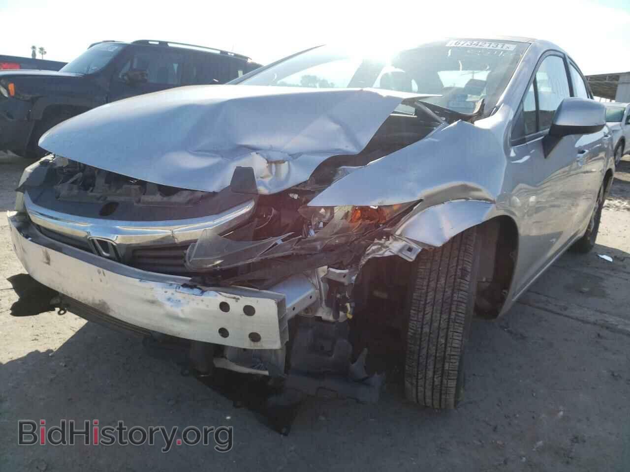2012 HONDA CIVIC - VIN: 19XFB2F57CE352460 - Фото 2