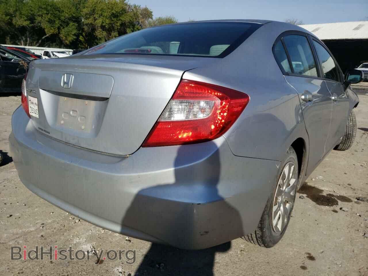 2012 HONDA CIVIC - VIN: 19XFB2F57CE352460 - Фото 4