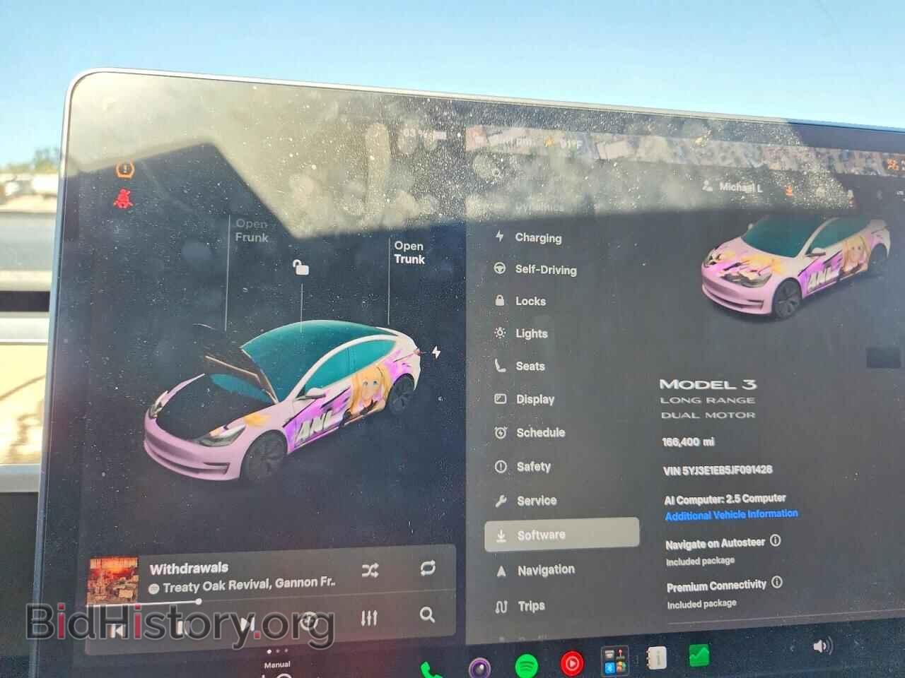 2018 TESLA MODEL 3 - VIN: 5YJ3E1EB5JF091428 - Photo 9