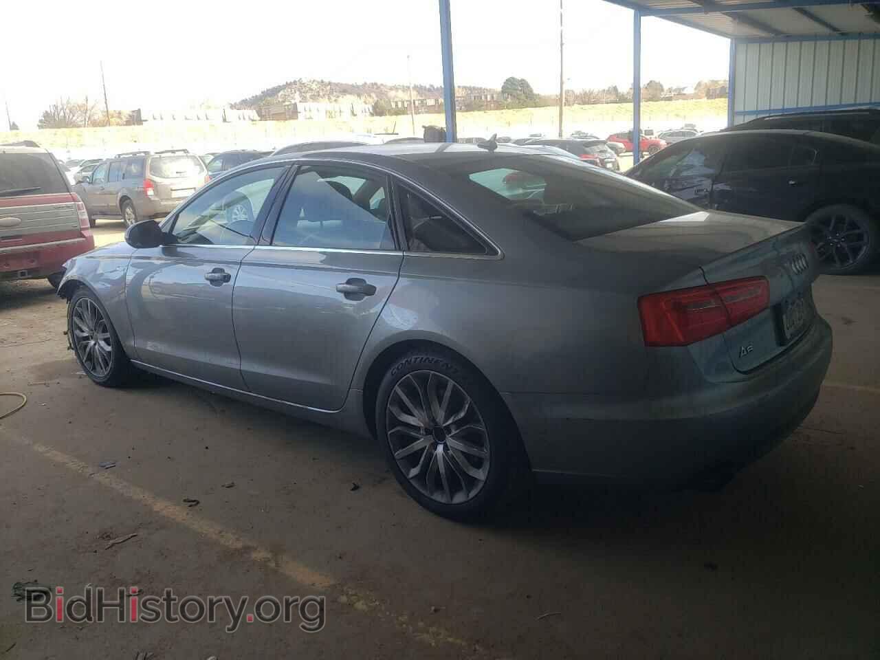2013 AUDI A6 - VIN: WAUFGAFC1DN149634 - Фото 2