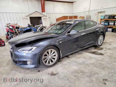 2017 Tesla MODEL S, gray — VIN 5YJSA1E25HF192471, Copart