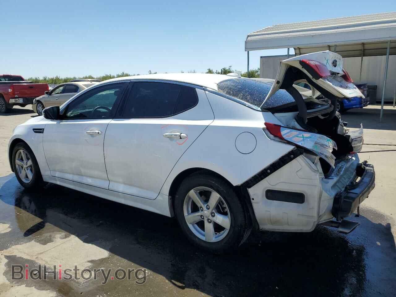 2015 KIA OPTIMA - VIN: KNAGM4A71F5545400 - Фото 2