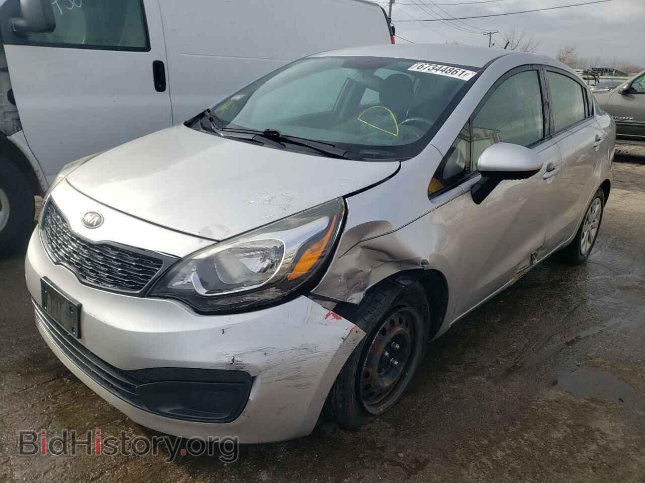 2013 KIA RIO - VIN: KNADM4A32D6247316 - Фото 2
