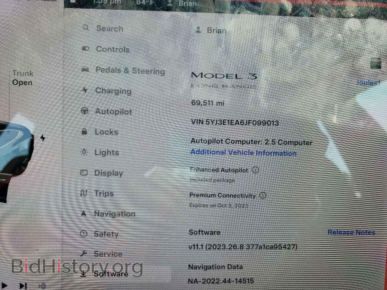 2018 TESLA MODEL 3 - VIN: 5YJ3E1EA6JF099013 - Photo 9