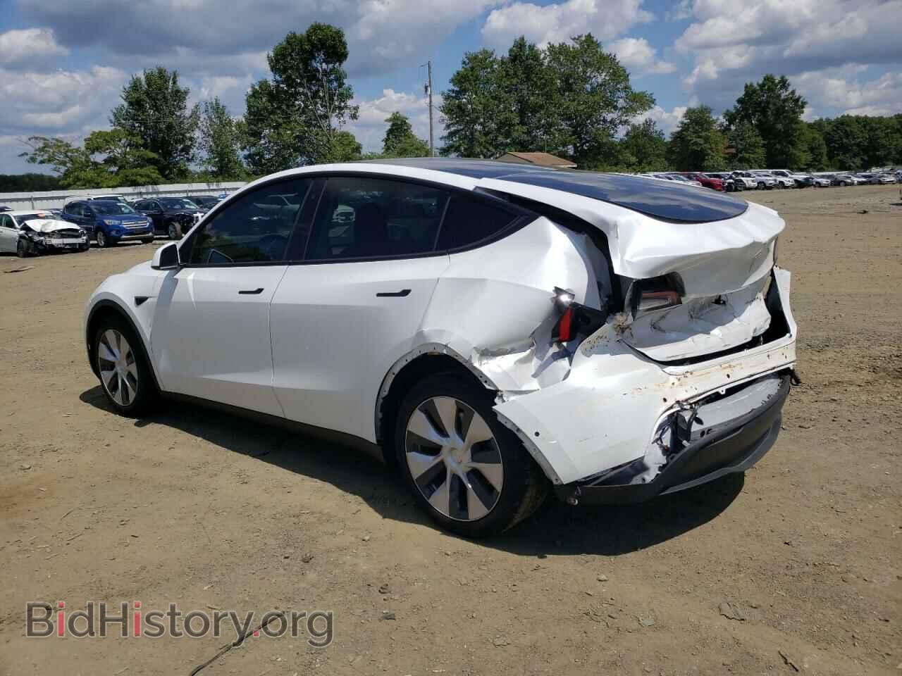 2021 TESLA MODEL Y - VIN: 5YJYGDEE2MF146532 - Фото 2